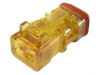 Transparent Deutsch 2 way Plug