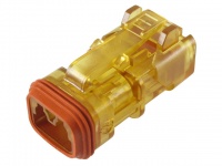 Transparent Deutsch 2 way Plug