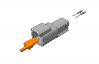 Deutsch DTM04-2P Assembly Kit