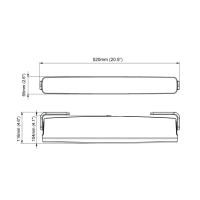 997-100B  Mirage LED 12-24V 95W High Beam ECE R 112