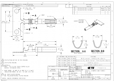 1062-16-0622  Stamped and Formed Size 16 Socket