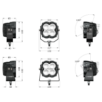 Utility 45 Gen2 (with 'Slimline' Bracket) - ADR Approved